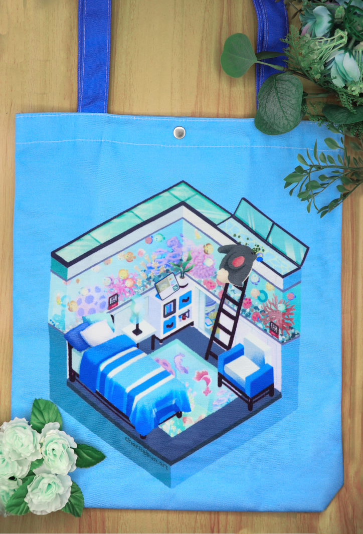 Aquarium tote bag Aquarium tote bag